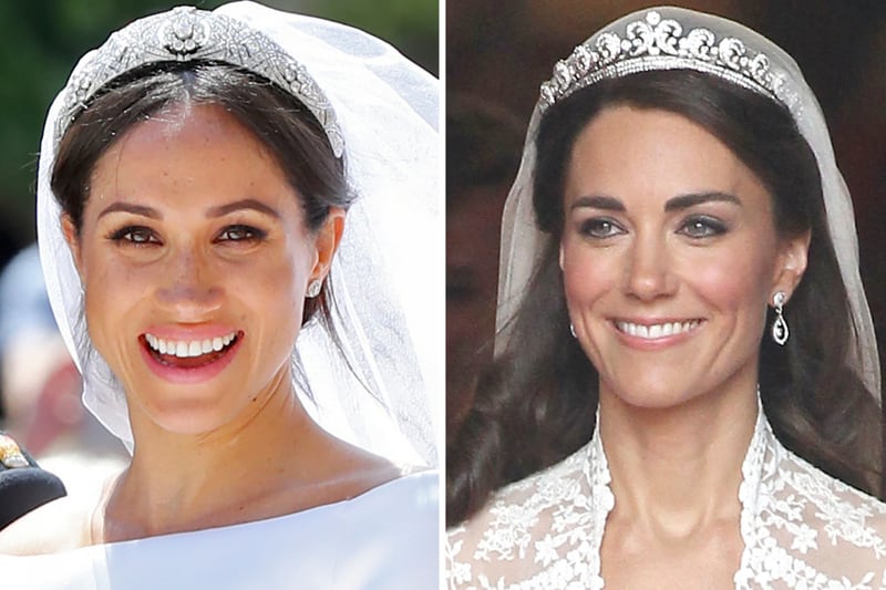  Ni Kate Middleton ni Meghan Markle, ella es la miembro real que uso la tiara más costosa en su boda – Tiempo X