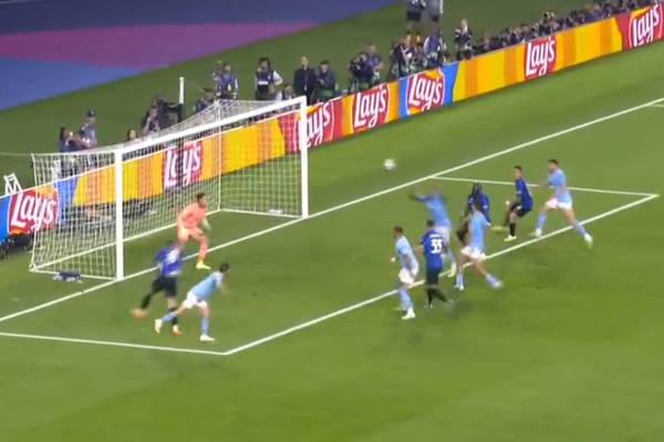 VIDEO | Romelu Lukaku erró insólito gol en final de Champions League entre Manchester City e Inter de Milán