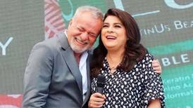 "Está guapo": Victoria Ruffo coquetea nerviosa con el Güero Castro, ¿y su esposo?