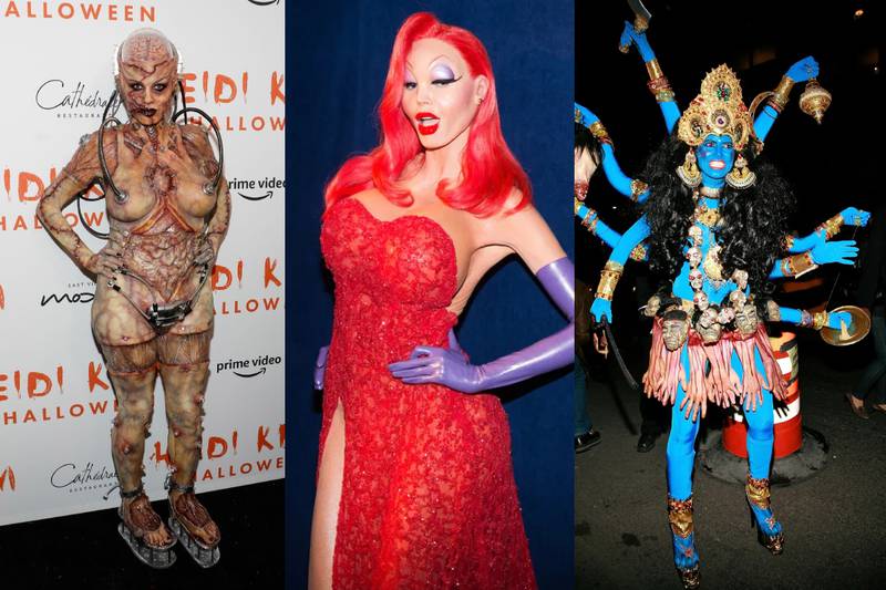 Heidi Klum en Halloween, escogemos sus 10 mejores disfraces