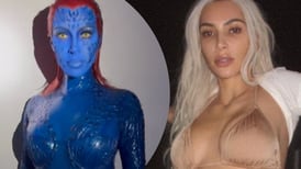 Kim Kardashian sorprendió al disfrazarse de Mystique de los X-Men