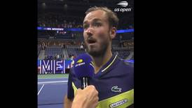 VIDEO | “Vamos, vamos, vamos”: Daniil Medvedev se burló de un hincha argentino en el US Open