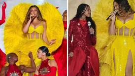 Beyoncé canta con su hija Blue Ivy en un espectacular concierto privado en Dubái