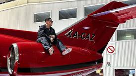 Eduin Caz cumple unos de sus sueños antes de sus shows en el Foro Sol: se compró un avión privado
