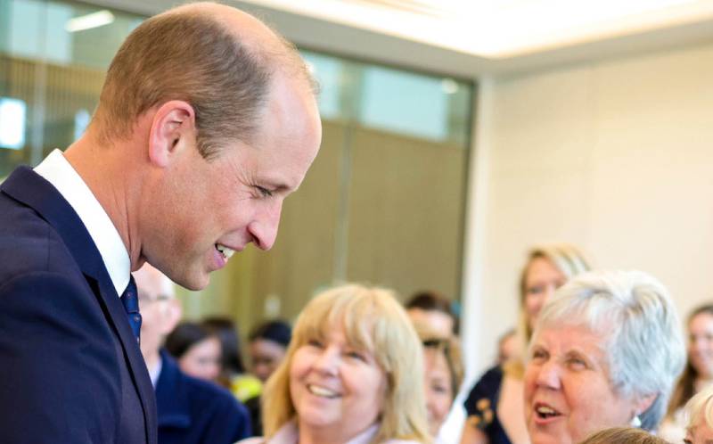 El príncipe William asistió a la apertura del Oak Cancer Center