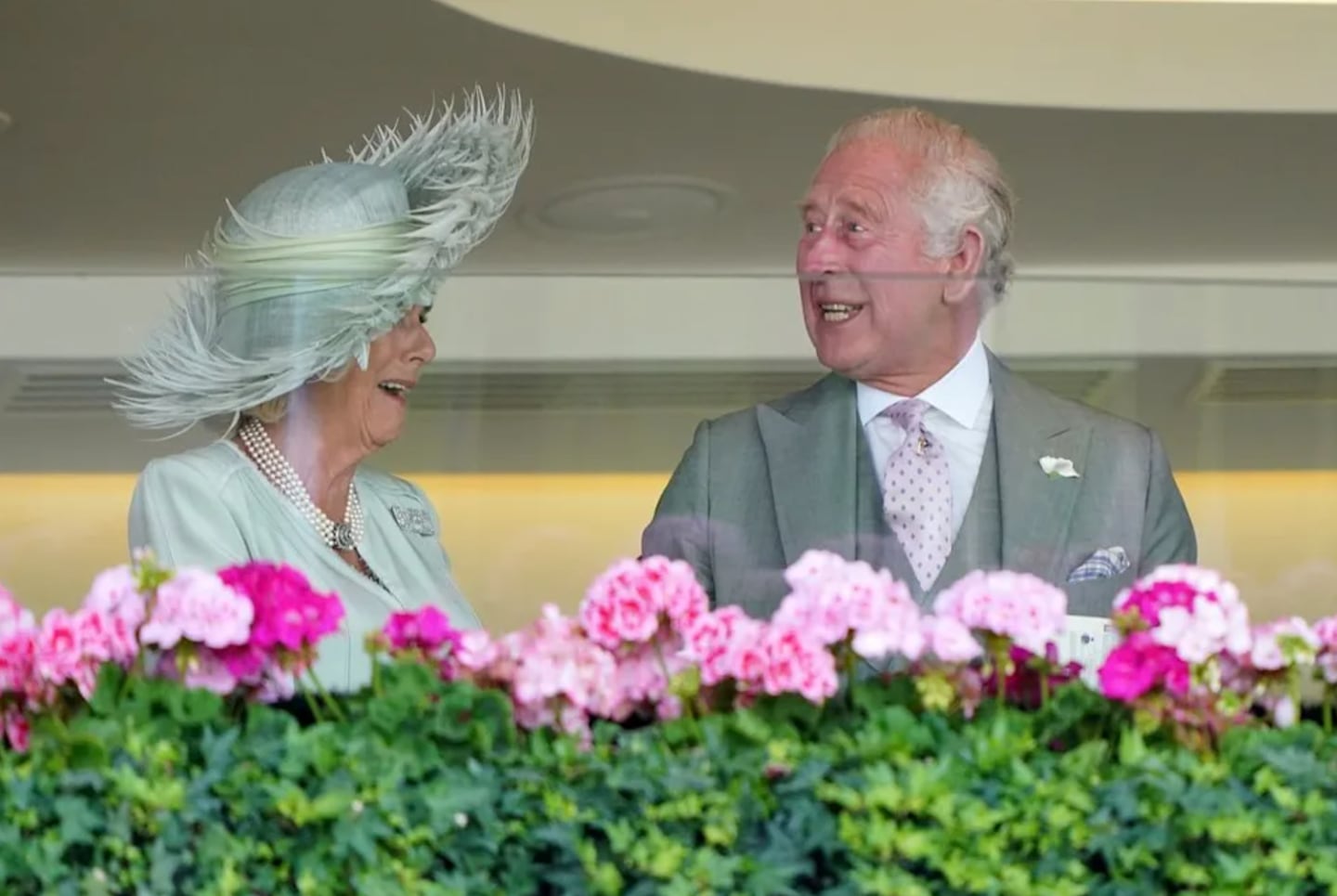 La pareja real emocionados por su victoria en Royal Ascot