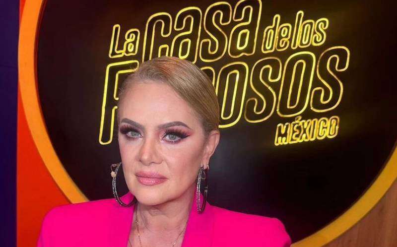La actriz participó como panelista en "La casa de los famosos" México