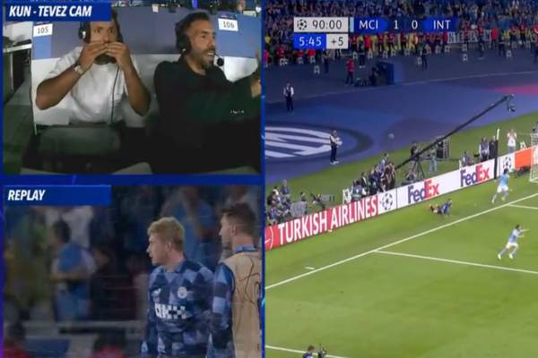VIDEO | La efusiva celebración del Kun Agüero tras la final de la Champions League: “Vamos City la con...”