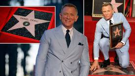 Hasta la vista: Daniel Craig se despide de James Bond con estrella en Hollywood