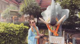 Belinda roba las miradas durante su estancia en Tailandia