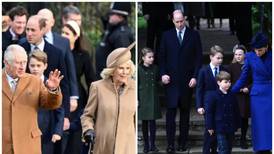 Con ausencia del príncipe Harry y Meghan Markle: La Familia Real británica se lució con sus looks navideños en la misa de Sandringham