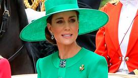 Kate Middleton rinde tributo a Lady Di en el primer Trooping the Colour del rey Carlos III 
