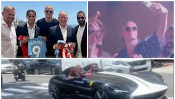 Las vacaciones de Erling Haaland: comió con el Príncipe Alberto y se lució en una fiesta en Mónaco