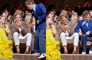 Filtran video de Harry Styles supuestamente escupiéndole a Chris Pine