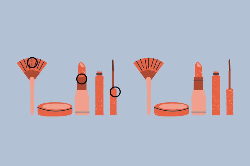 maquillaje ilustrados.