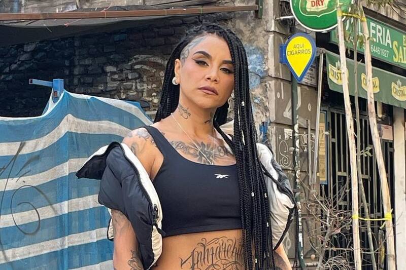 La cantante fue detenida en la comuna de Ñuñoa.