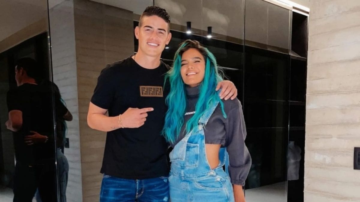 James Rodríguez habla de su relación con Karol G por primera vez