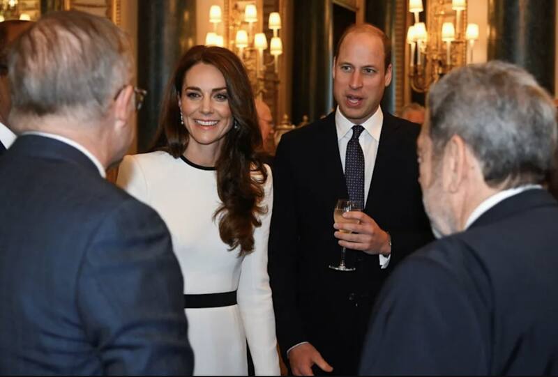 Kate Middleton y el príncipe William reciben a los invitados internacionales a la coronación - Créditos: Instagram