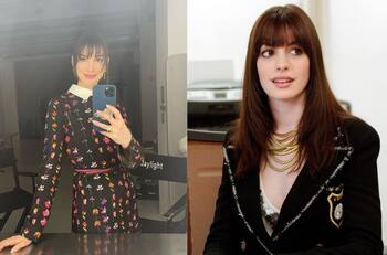 Anne Hathaway vuelve a ser Andrea Sachs de "El Diablo Viste a la Moda"