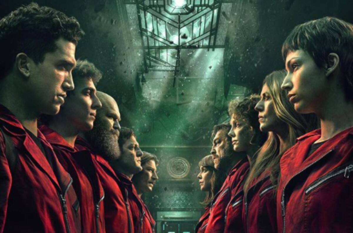 Así vivieron los actores de "La Casa de Papel" al estreno de la Parte 5