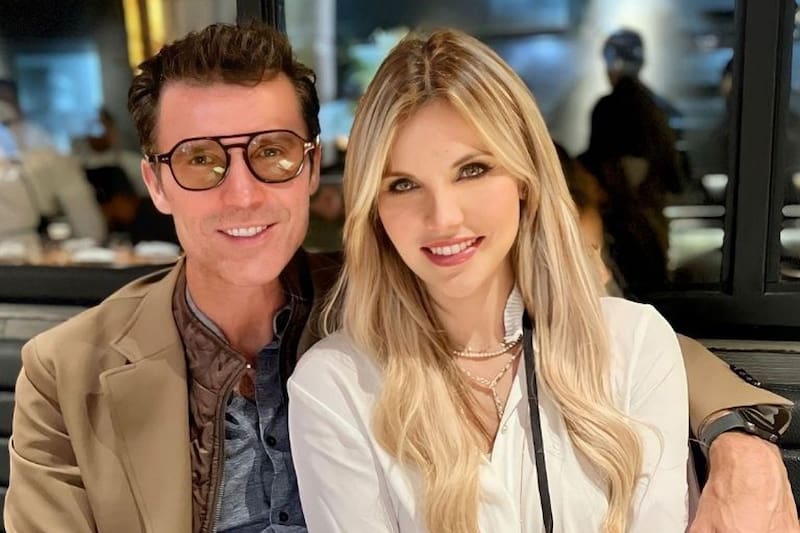 Flaminia Villagrán La novia de Leonardo García se despidió de su suegro, Andrés García, a través de sus redes sociales. - Créditos: Instagram