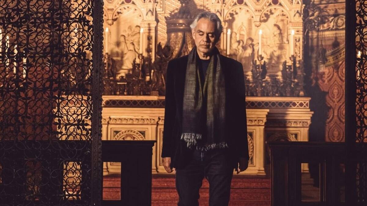 Andrea Bocelli anuncia dos conciertos en México el próximo año