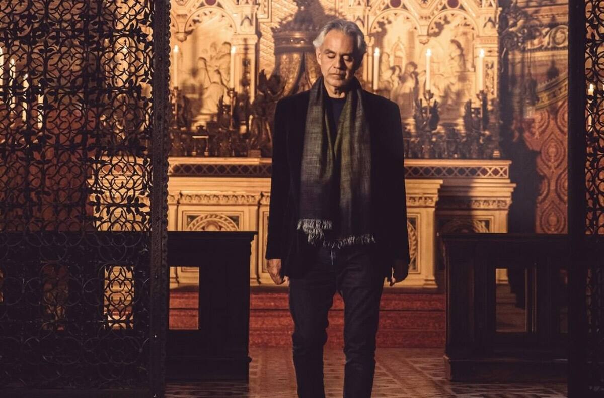 Andrea Bocelli anuncia dos conciertos en México el próximo año