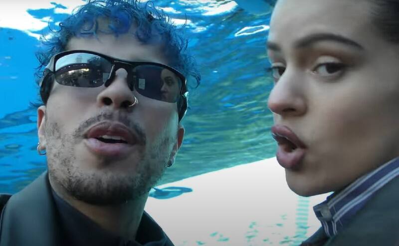 Rauw Alejandro y Rosalía La pareja lanzó su EP "RR" este 24 de marzo. - Créditos: Reproducción