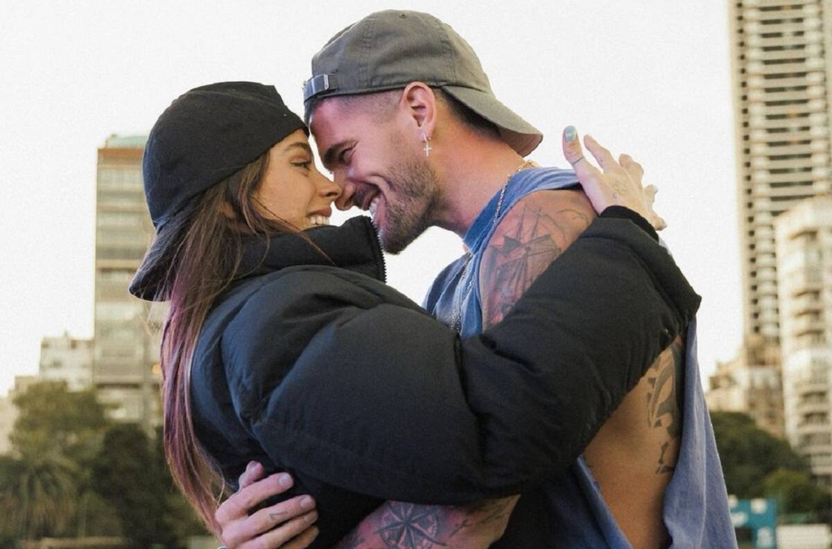 El reencuentro de Tini y Rodrigo De Paul tras consagrarse campeón del mundo