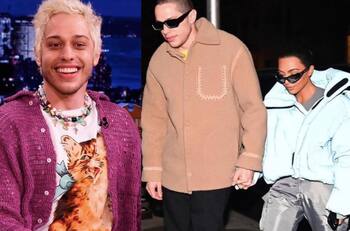 Él es Pete Davidson, comediante y nuevo novio de Kim Kardashian