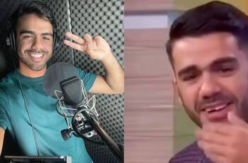 VIDEO: Se le cae el diente en vivo a un conductor de Telemundo