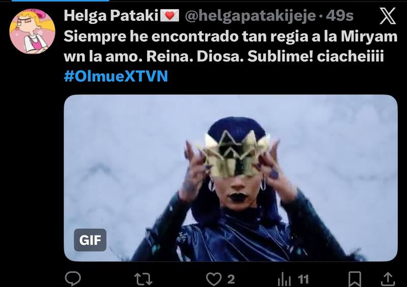 La cantante encantó en el Patagual.