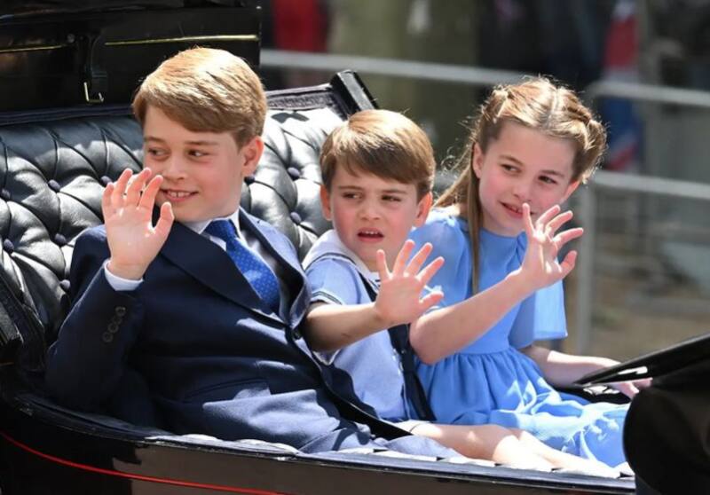 Los hijos de Kate Middleton y el príncipe William acaparan todas las miradas en sus apariciones públicas.