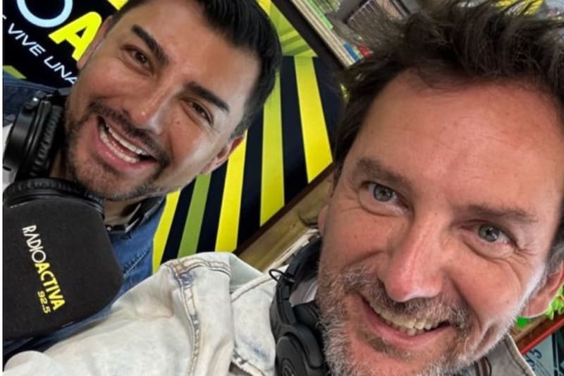 El ex Huevo tuvo especial gesto con la familia del fallecido periodista.