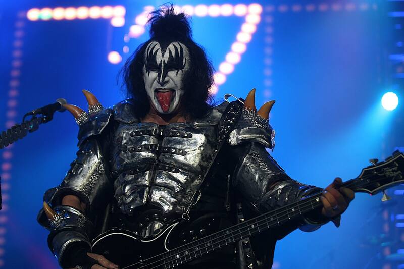 Gene Simmons en Chile - Créditos: Aton