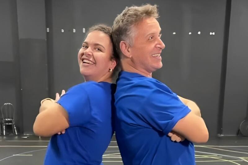 La hija de Lucero y Mijares está dandolo todo en los ensayos del musical "El Mago"