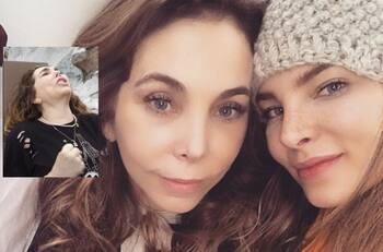 Mamá de Belinda sufre ataque de nervios en montaña rusa: "¿Qué es esto? Me quiero bajar"