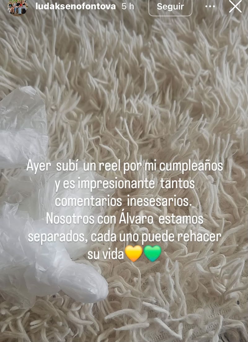 La patinadora rusa rompió el silencio tras polémica con Álvaro Ballero.