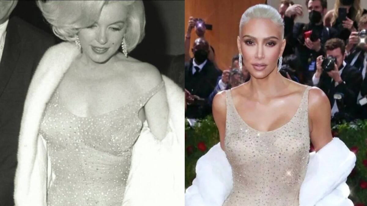 Marilyn Monroe usó el famoso vestido transparente para conquistar a un hombre prohibido