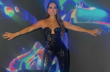 Galilea Montijo es blanco de memes por decir que Checo Pérez podría estar en "¿Quién es la máscara?"