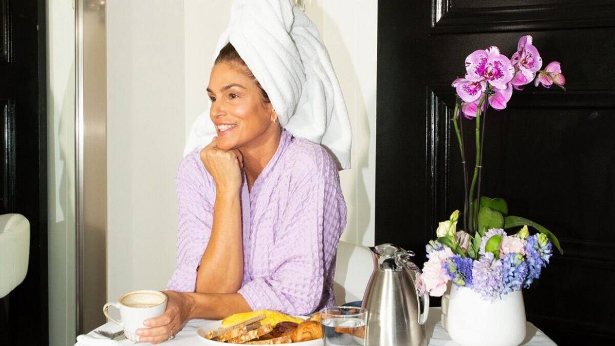 Así celebró Cindy Crawford su cumpleaños #56