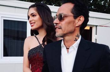 Marc Anthony: Esta fue su reacción al ver a Nadia Ferreira vestida de novia