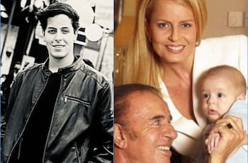 El año en que Máximo Menem, el hijo de Carlos Menem y Cecilia Bolocco, se presentó en sociedad