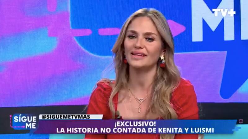 Kenita Larraín en "Sígueme". Foto: TV+.