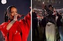 A$AP Rocky es captado disfrutando del show de Rihanna en el Super Bowl y se hace viral