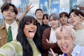 ¡Cancelación de último minuto! Megan Thee Stallion ya no presentará “Butter” con BTS en los AMAs