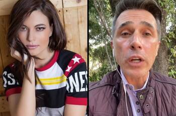 Natália Subtil dice que Sergio Mayer es un "abuelo metiche" y éste le responde