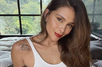 ¡Mucho ritmo! Una deslumbrante Greeicy baila al frente de su pequeño Kai