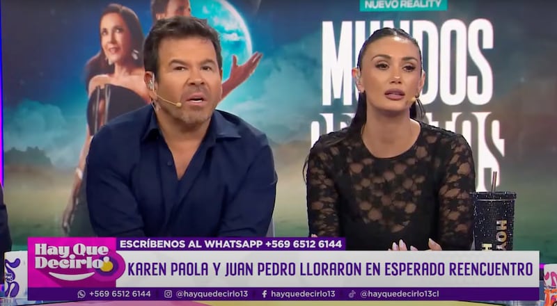 Pamela Díaz. La Fiera lanzó feroz opinión sobre el reencuentro entre Karen Paola y Juan Pedro Verdier en Mundos Opuestos.