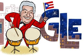 Tito Puente es homenajeado por Google con un Doodle animado